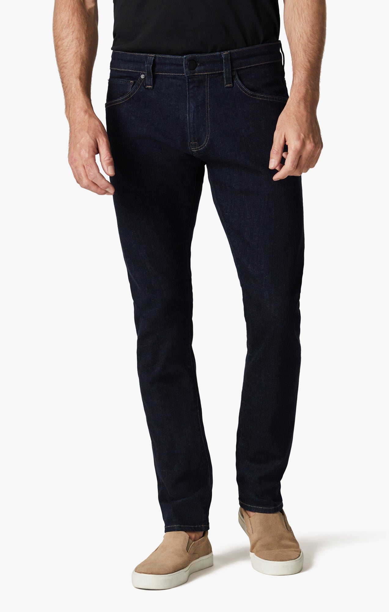 Cool Tapered Leg Jeans In Raw Selvedge Image 3