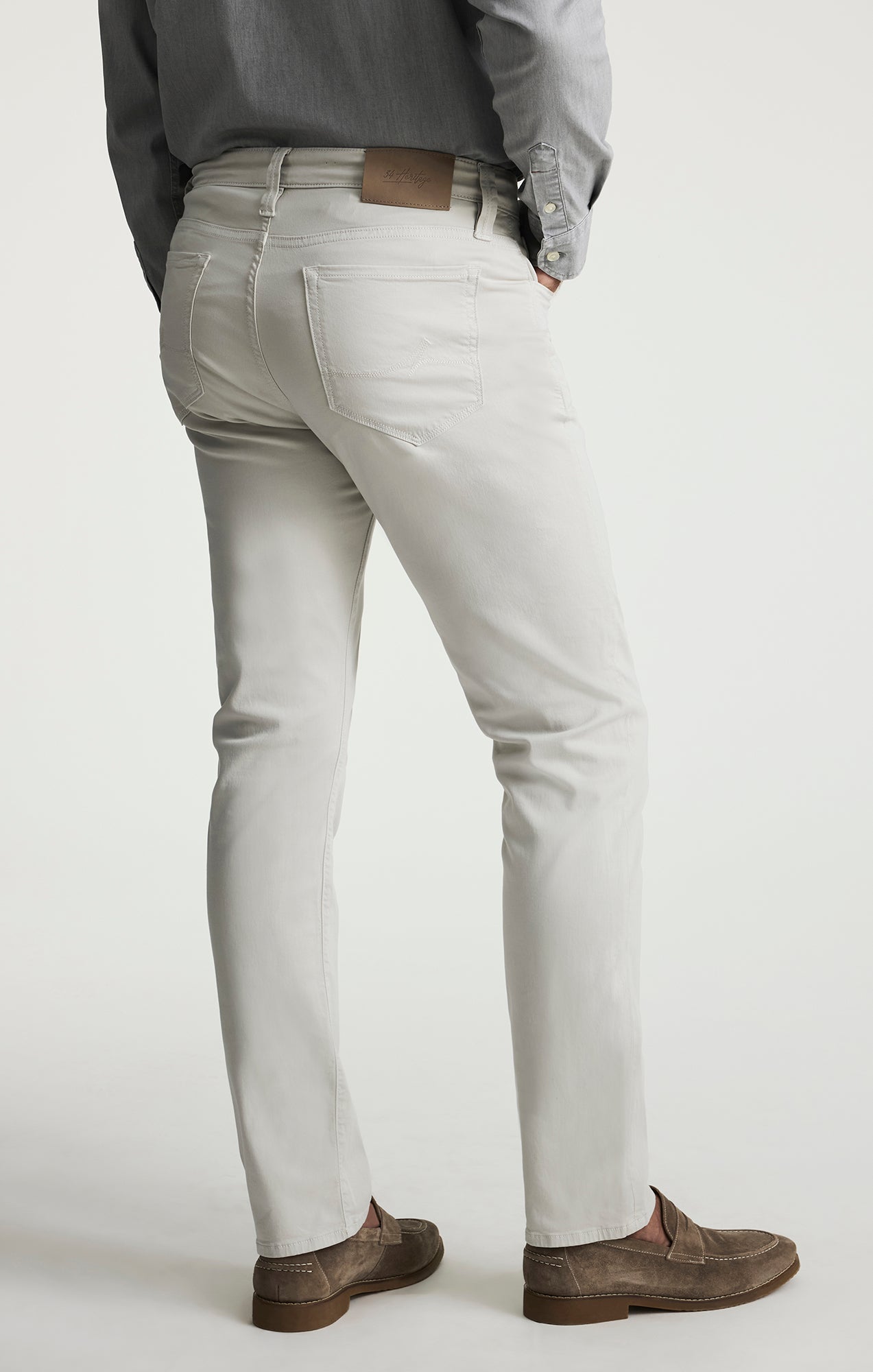 Courage Straight Leg Pants In Glacier Twill