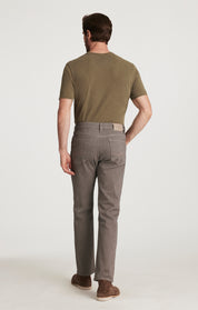 Charisma Relaxed Straight Pants in Dove Grey Diagonal