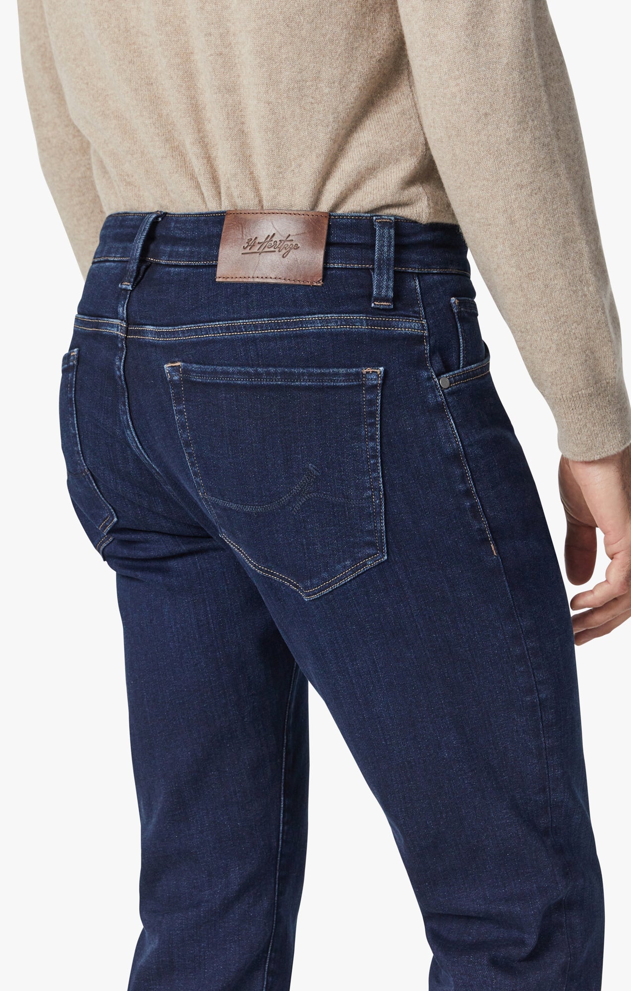 Courage Straight Leg Jeans In Dark Brushed Organic Image 6