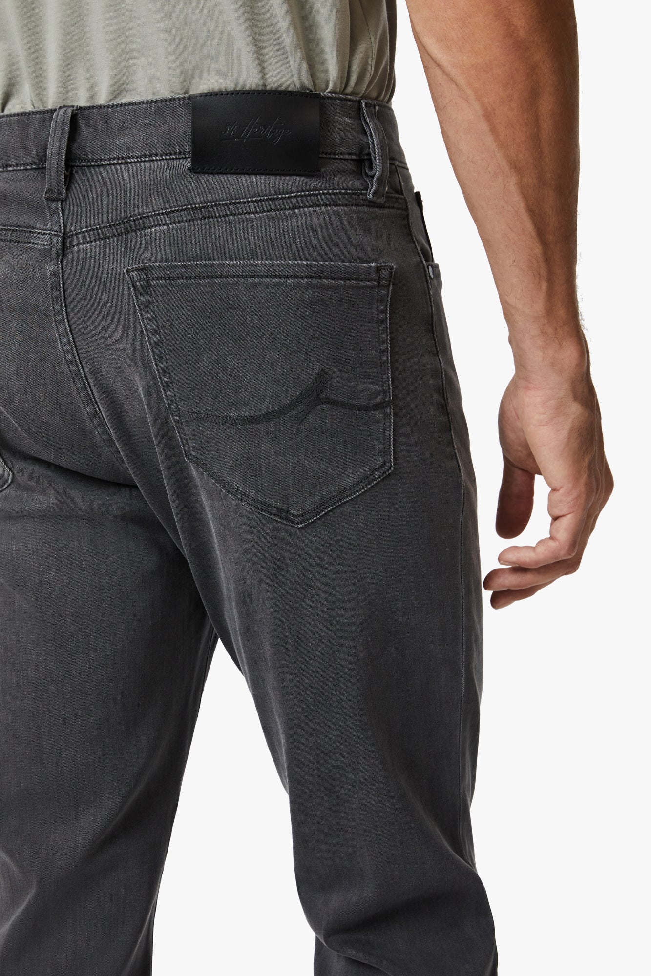 Charisma Relaxed Straight Jeans In Mid Grey Urban Image 5