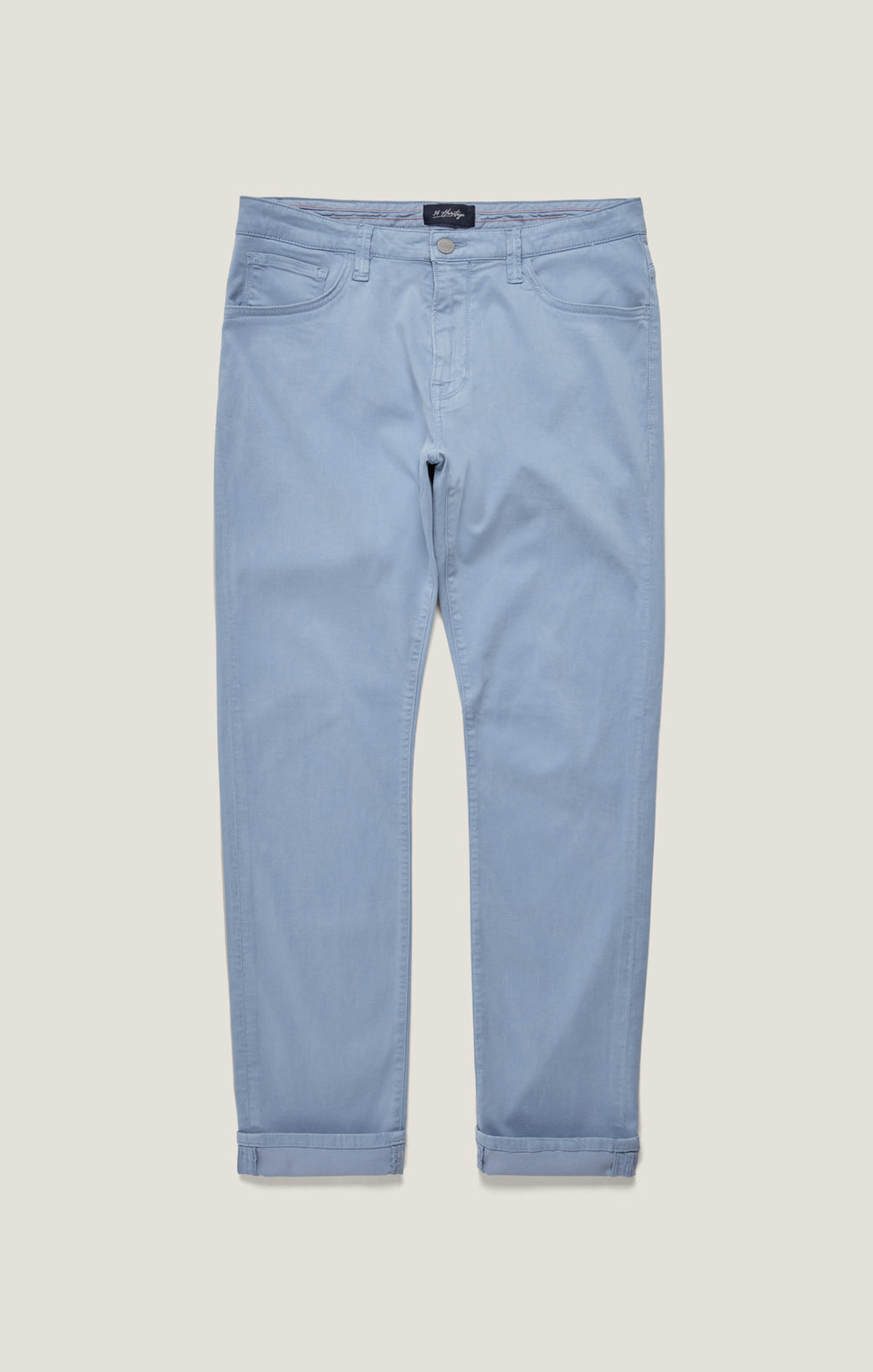 Courage Straight Leg Pants in Sky Twill