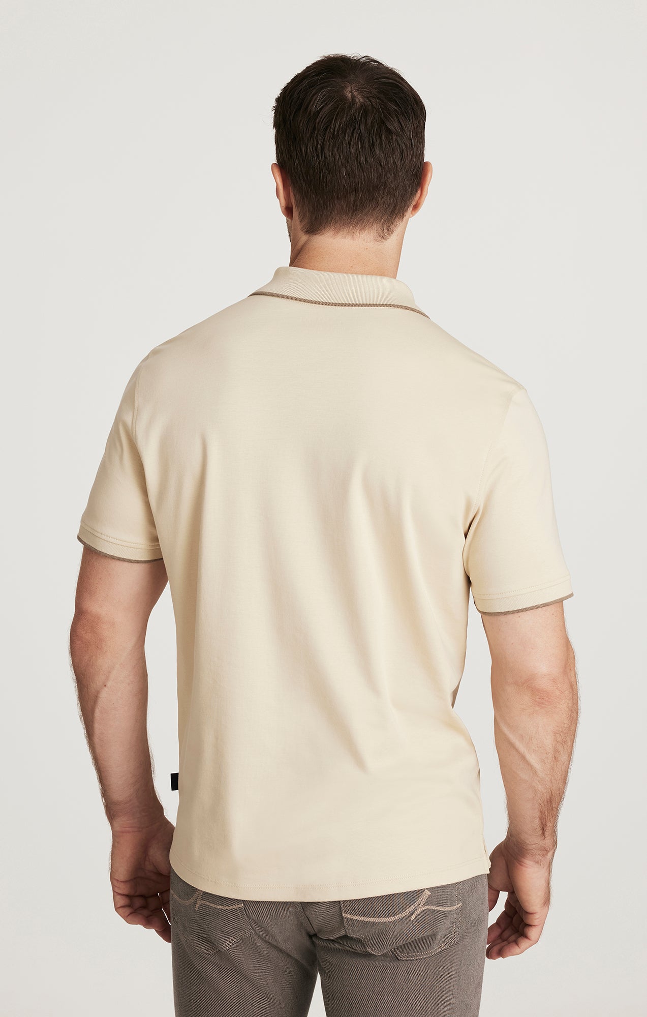 Riviera Polo Shirt in Castle Wall