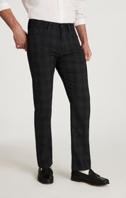 Courage Straight Leg Pants in Grey Elite Check