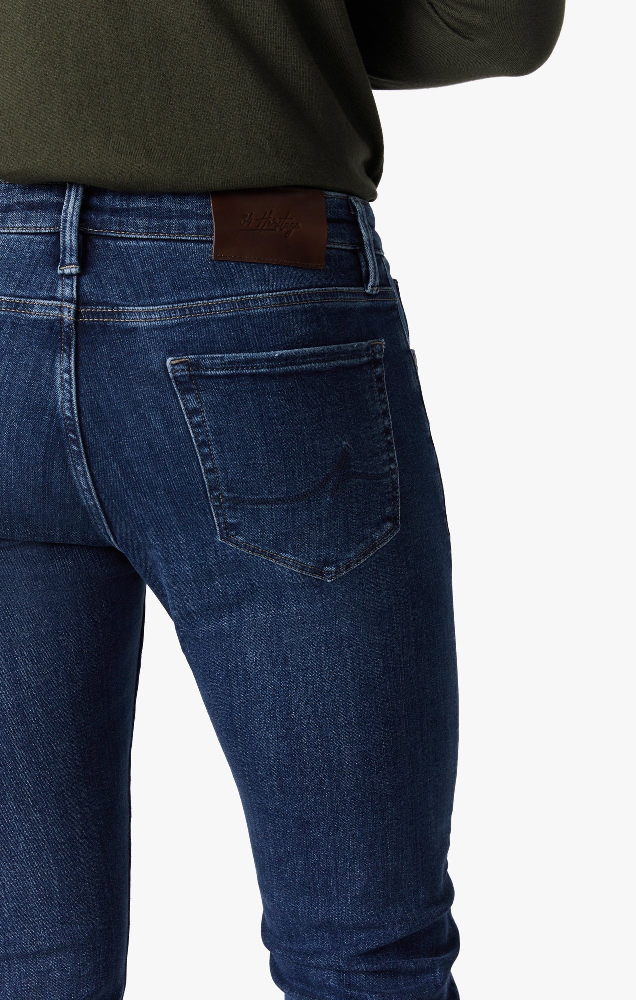 Courage Straight Leg Jeans in Deep Brushed Organic Image 6
