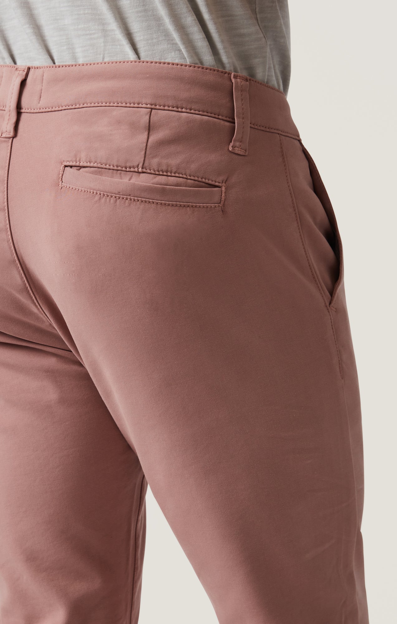 Verona Slim Leg Chino in Rose High Flyer