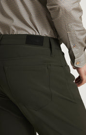 Courage Straight Commuter Pants in Peat Luxe