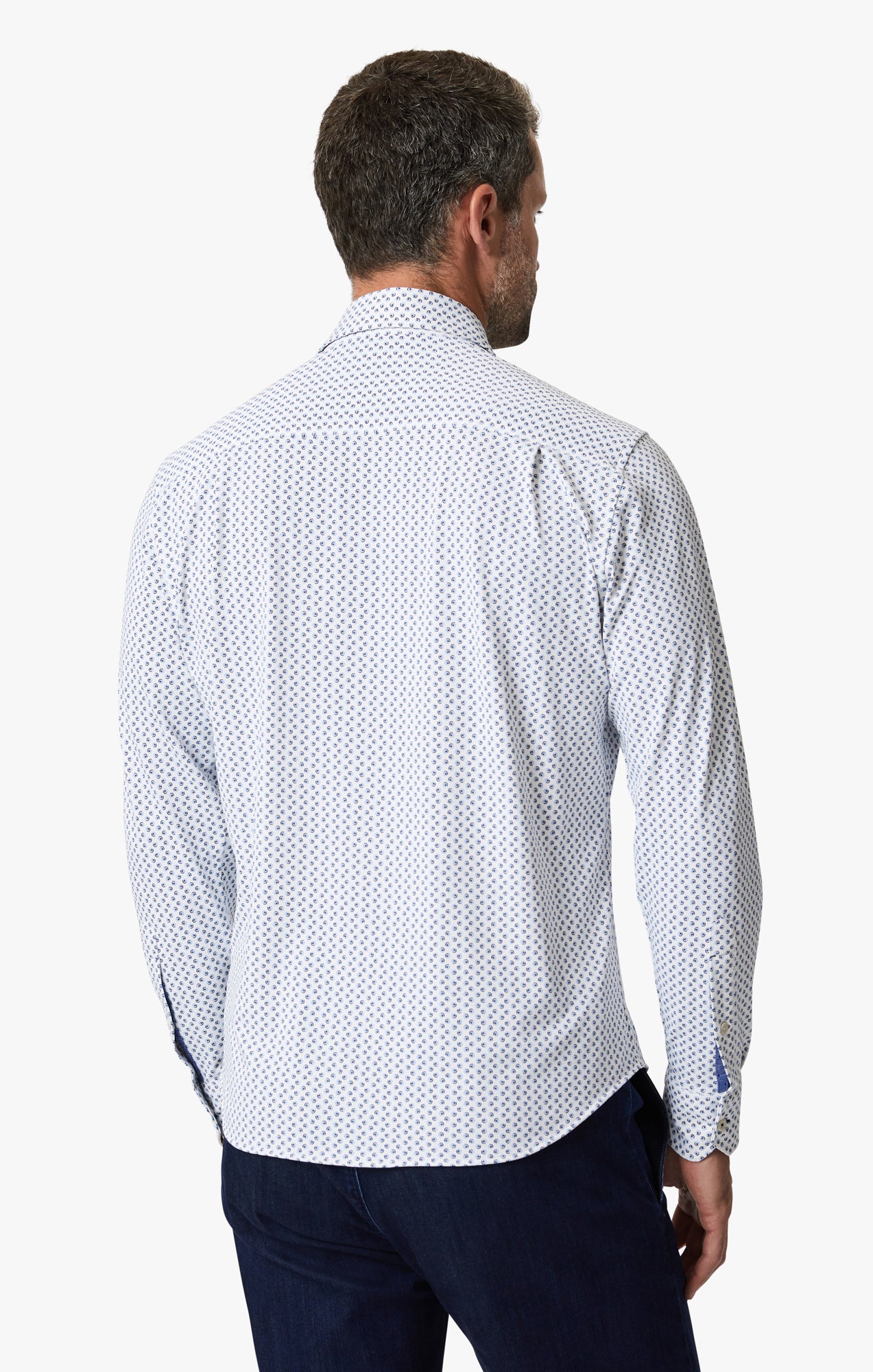 Ocean Dot Shirt In White