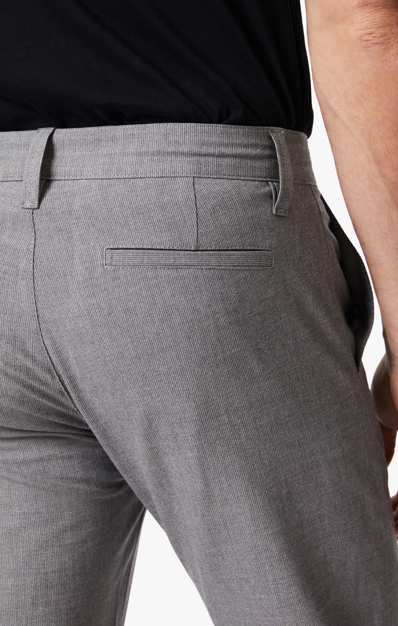 34 Heritage Men's Verona Straight Leg Chino Pants In Grey Smart Sporty