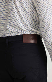 Charisma Relaxed Straight Pants in Navy Twill