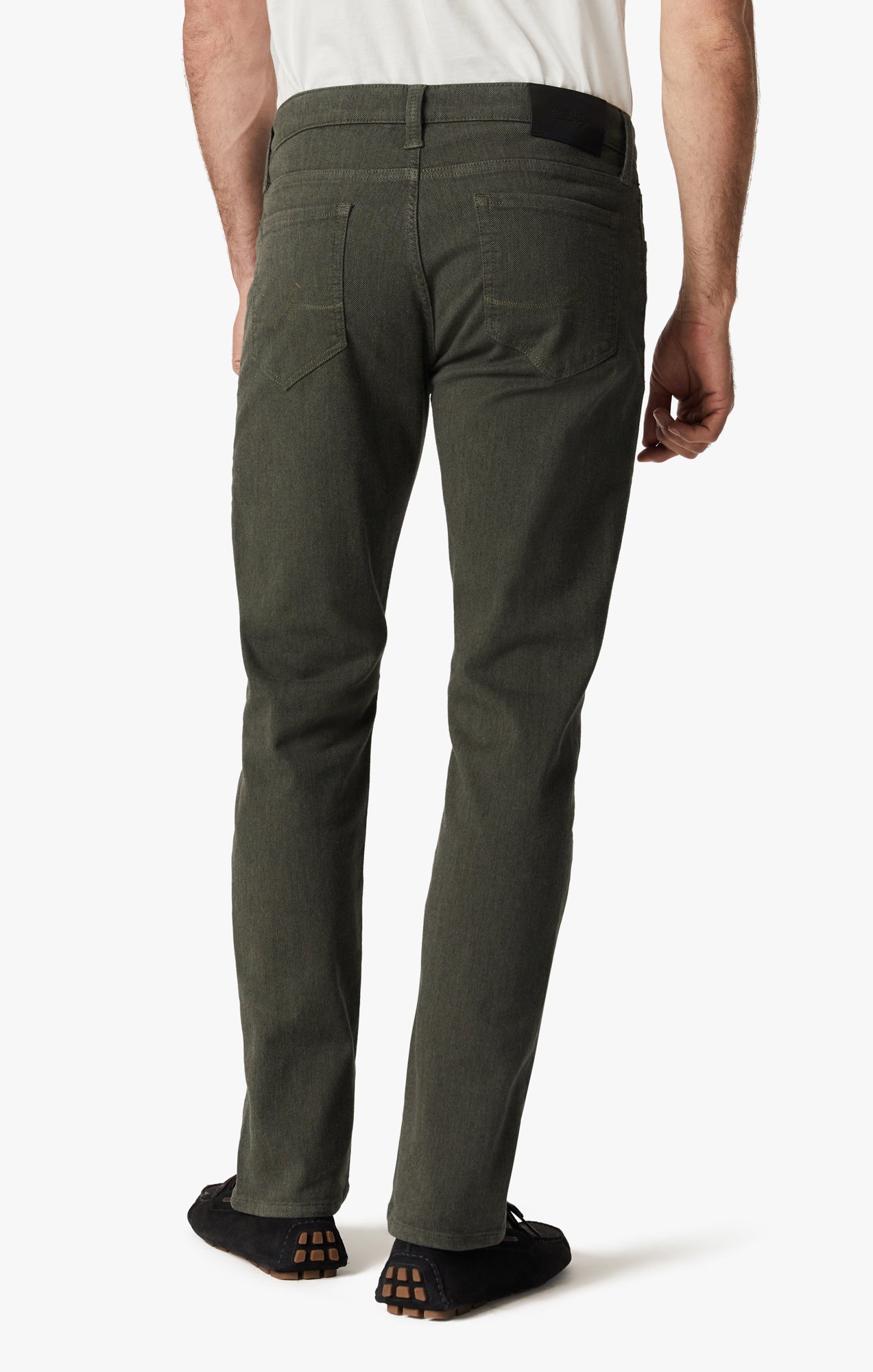 Courage Straight Leg Pants in Forest Diagonal Image 5