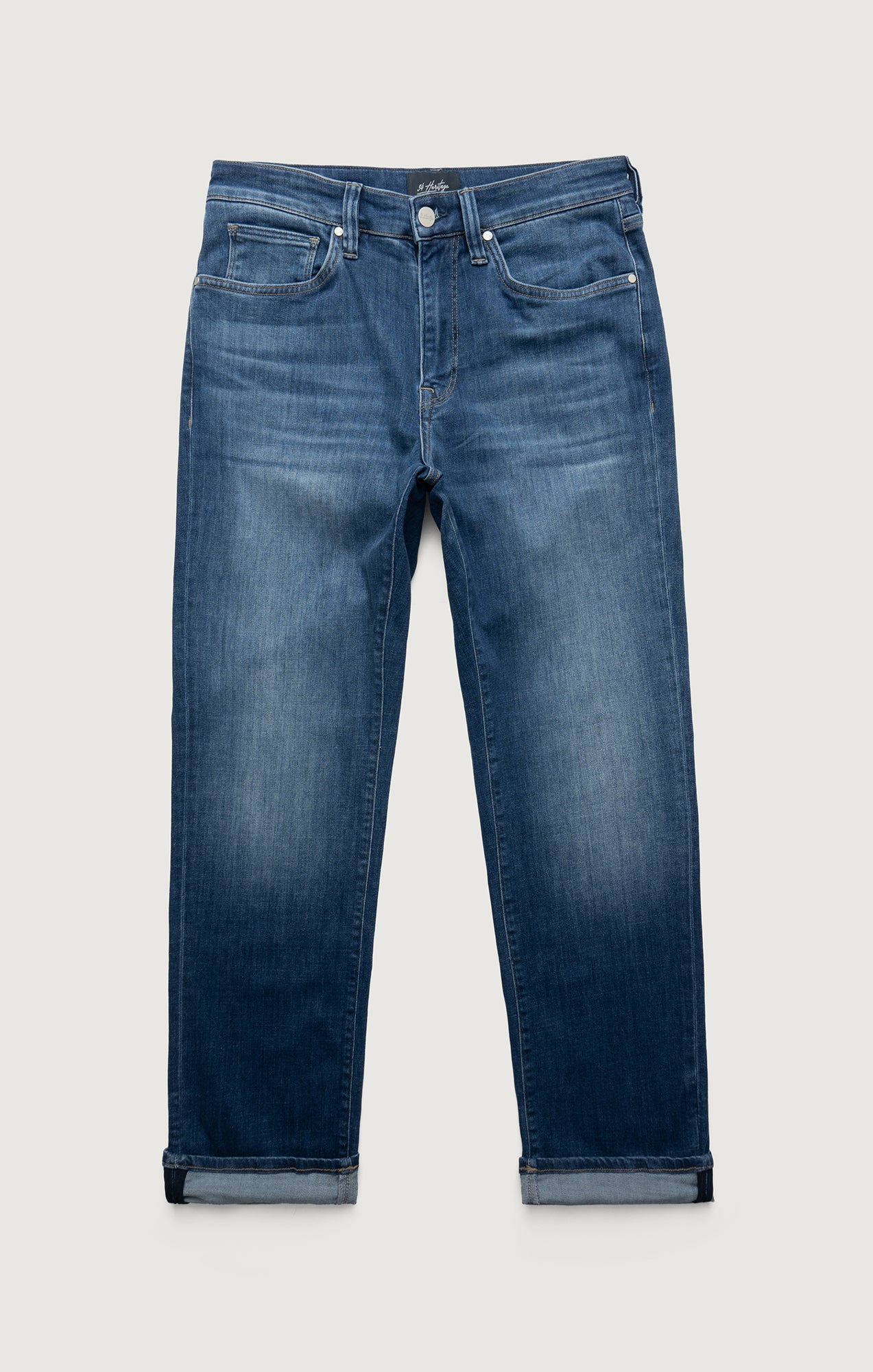 Charisma Relaxed Straight Jeans in Dark Brushed Organic Ultra