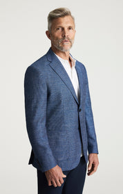 Matteo Luxe Blazer In Navy