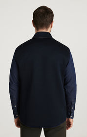 Ottoman Vest in Navy