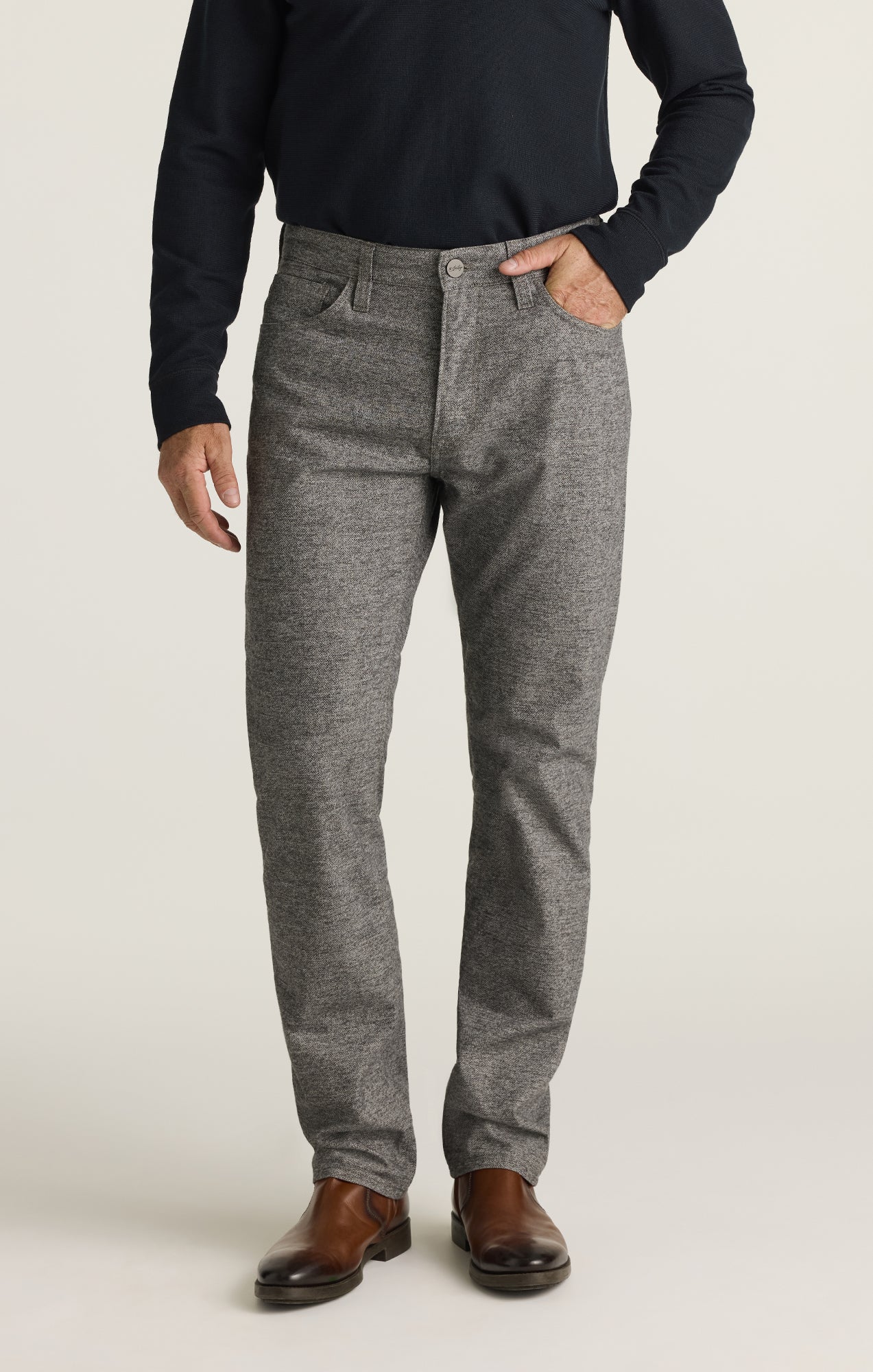 Courage Straight Leg Pants in Cloud Weave