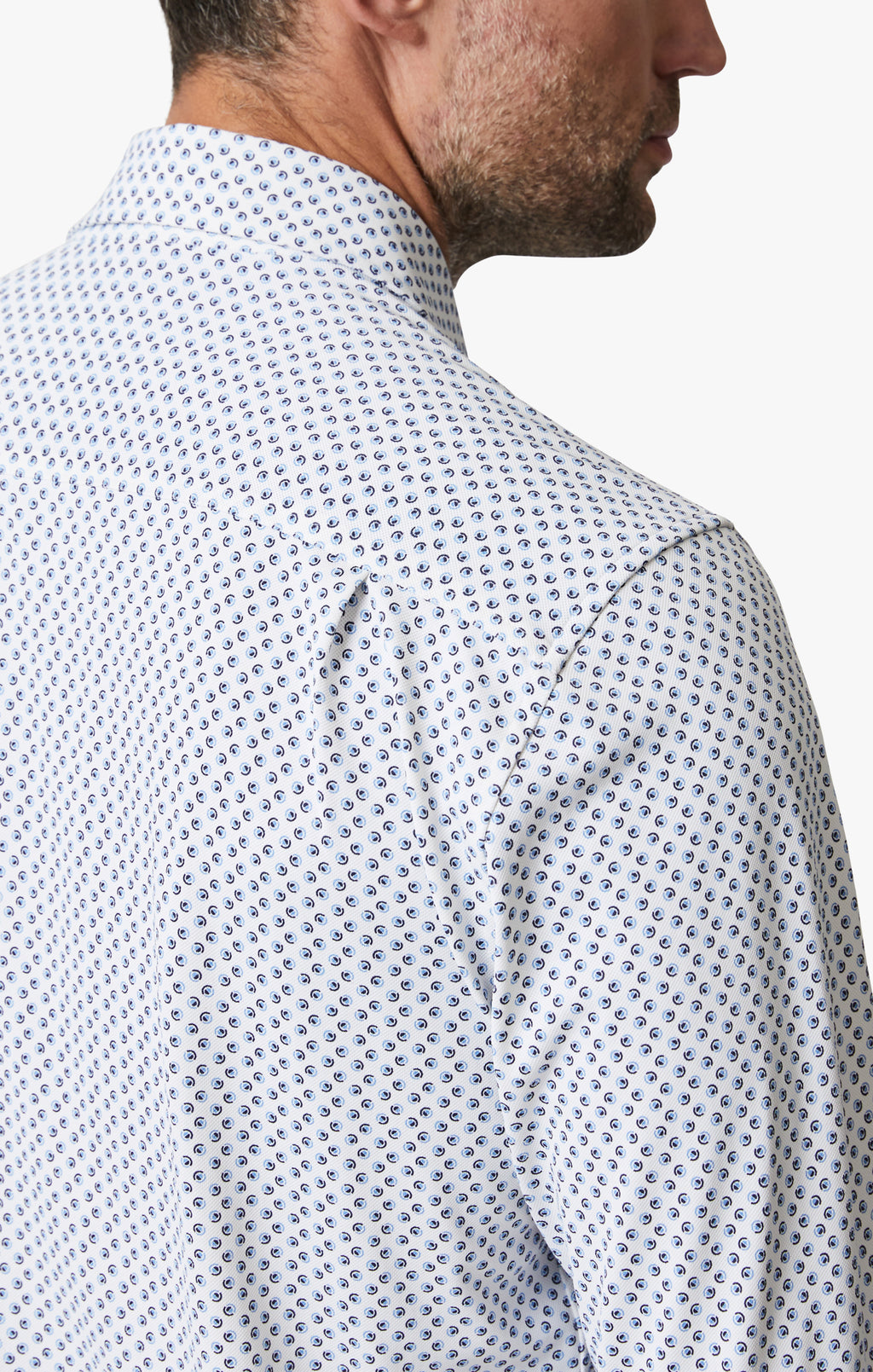 Ocean Dot Shirt In White