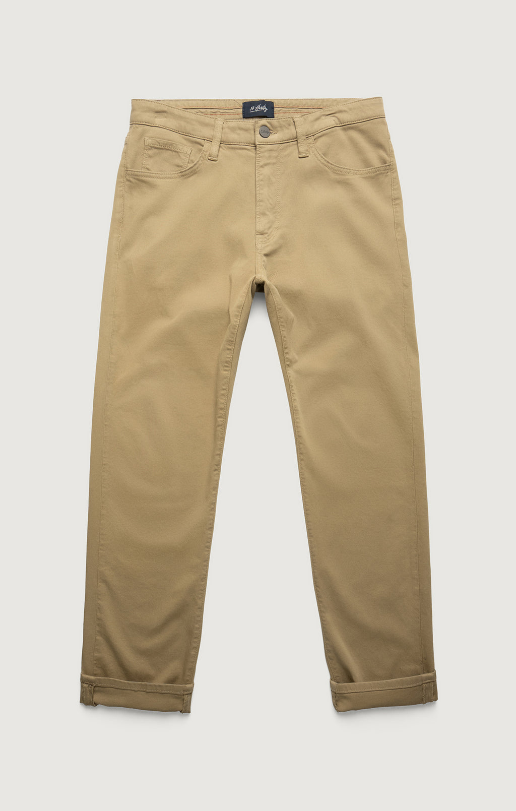 Courage Straight Leg Pants in Beige Honeycomb