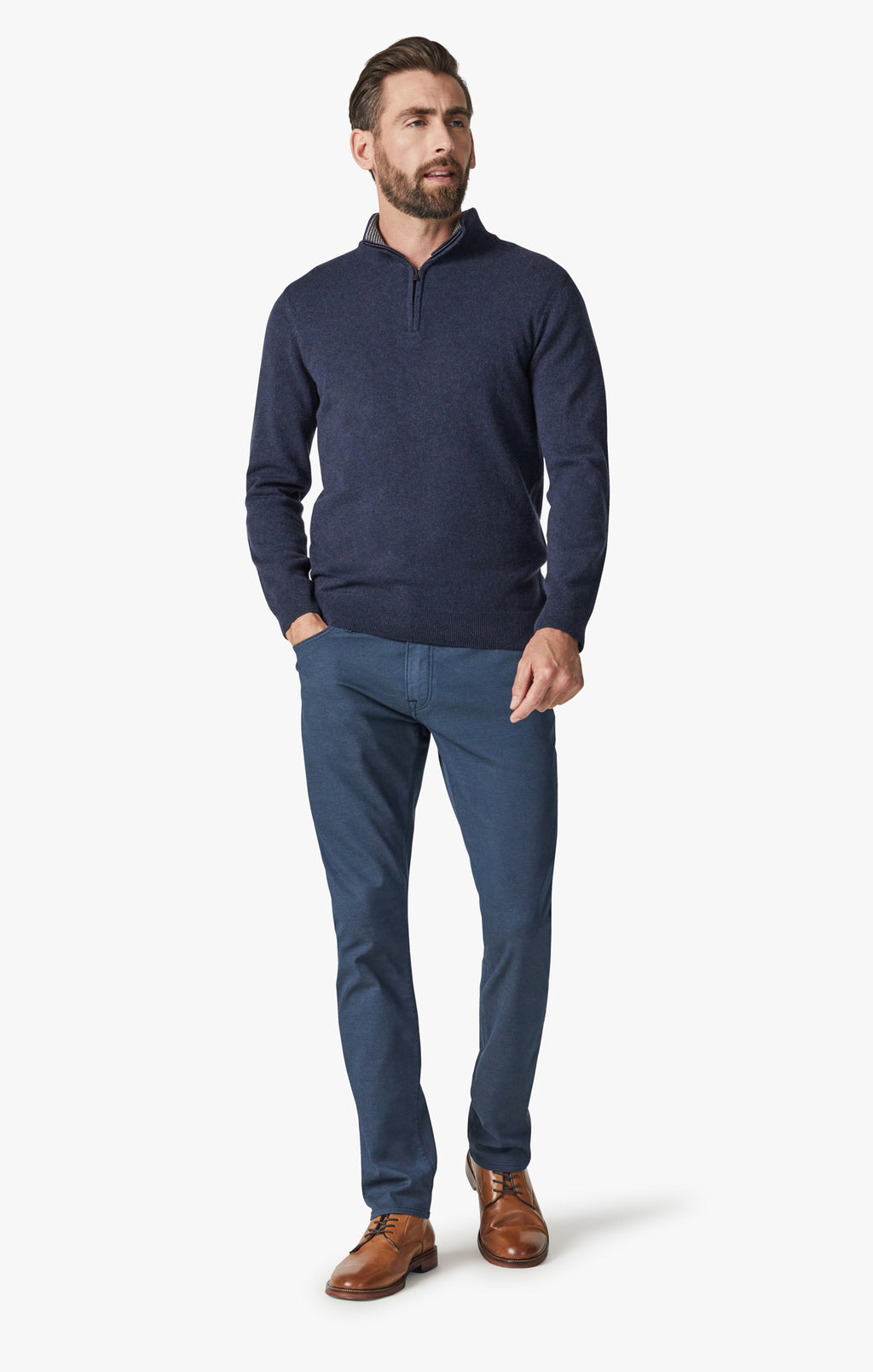 Courage Straight Leg Pants in Petrol CoolMax