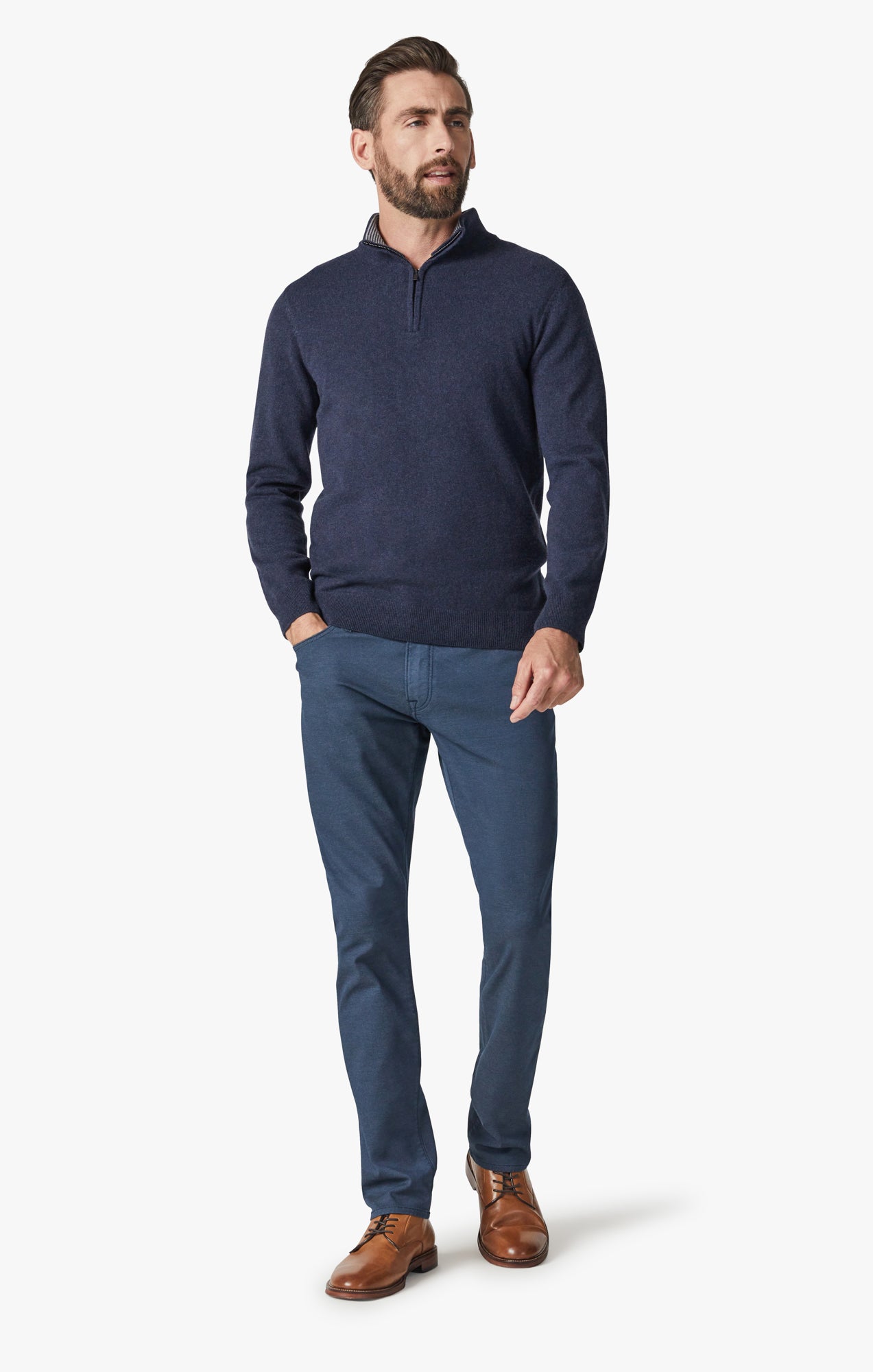 Courage Straight Leg Pants in Petrol CoolMax