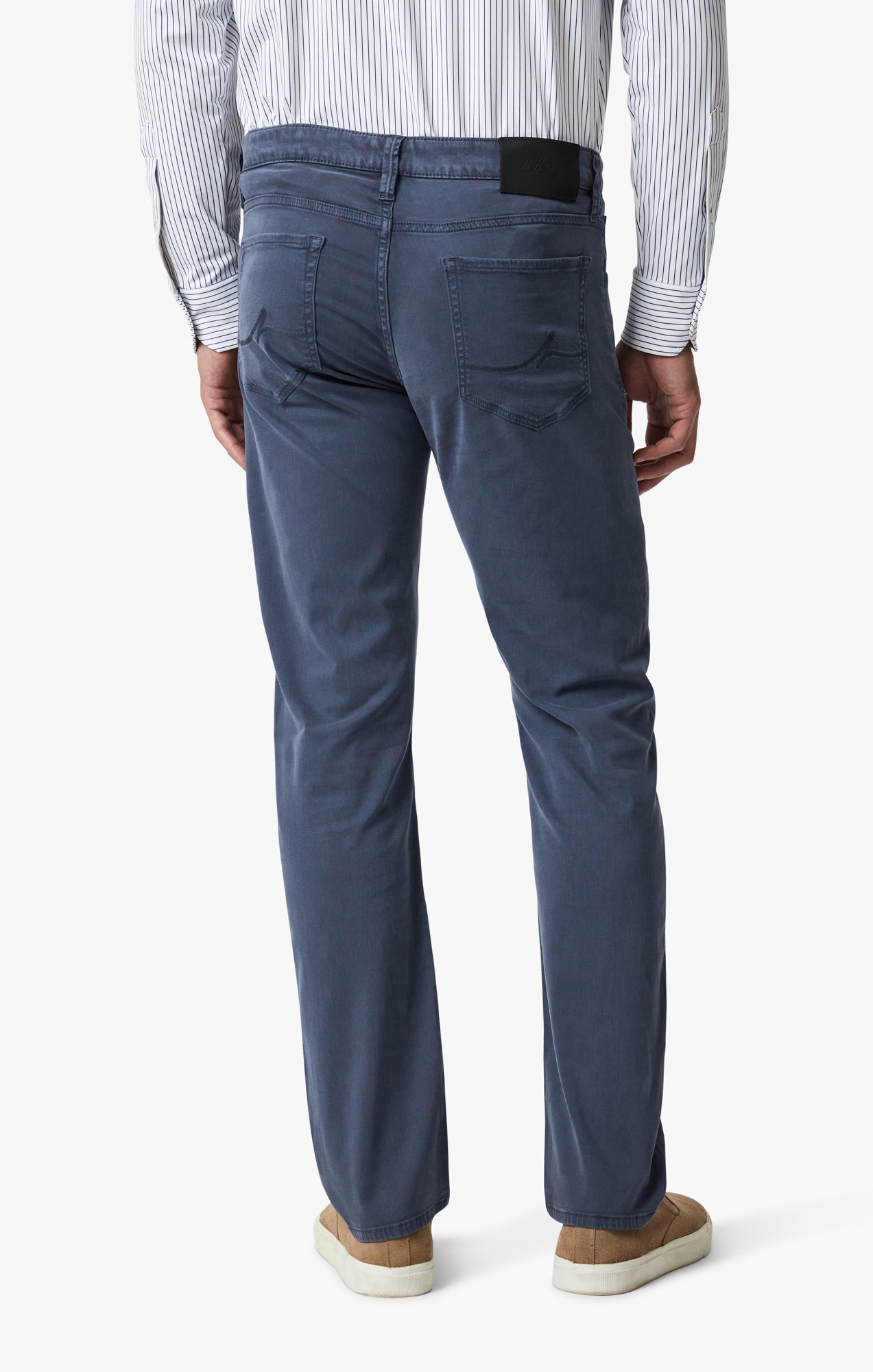 34 Heritage Men's Courage Straight Leg Pants In Dark Denim Twill