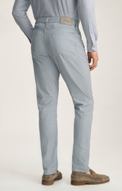 Courage Straight Leg Pants In Blue Honeycomb