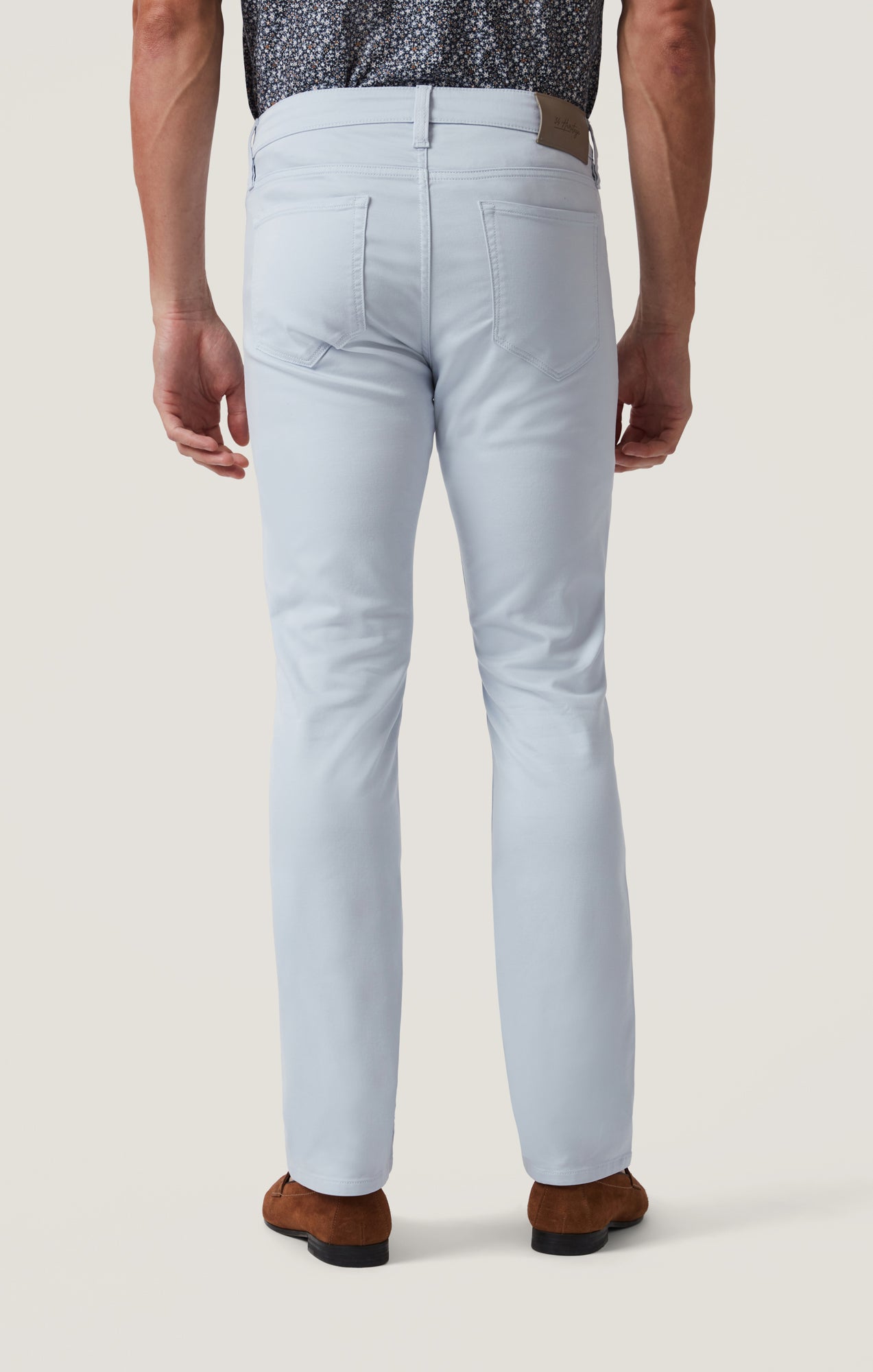 Courage Straight Leg Pants in Sky Blue Coolmax