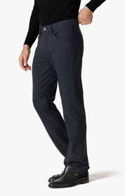 Courage Straight Leg Pants in Navy Elite Check