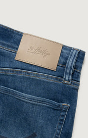 Charisma Relaxed Straight Jeans in Dark Brushed Organic Ultra