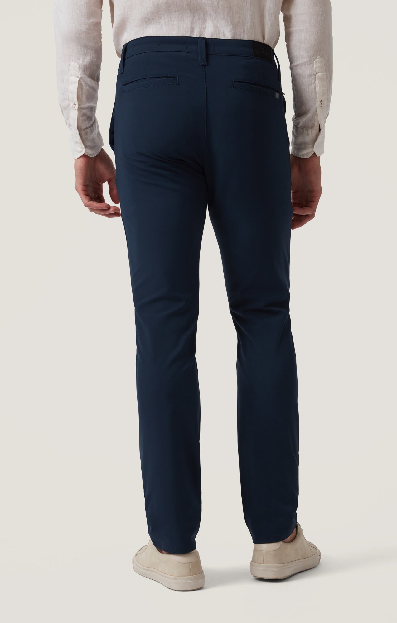 Verona Slim Leg Chino in Navy Commuter Luxe