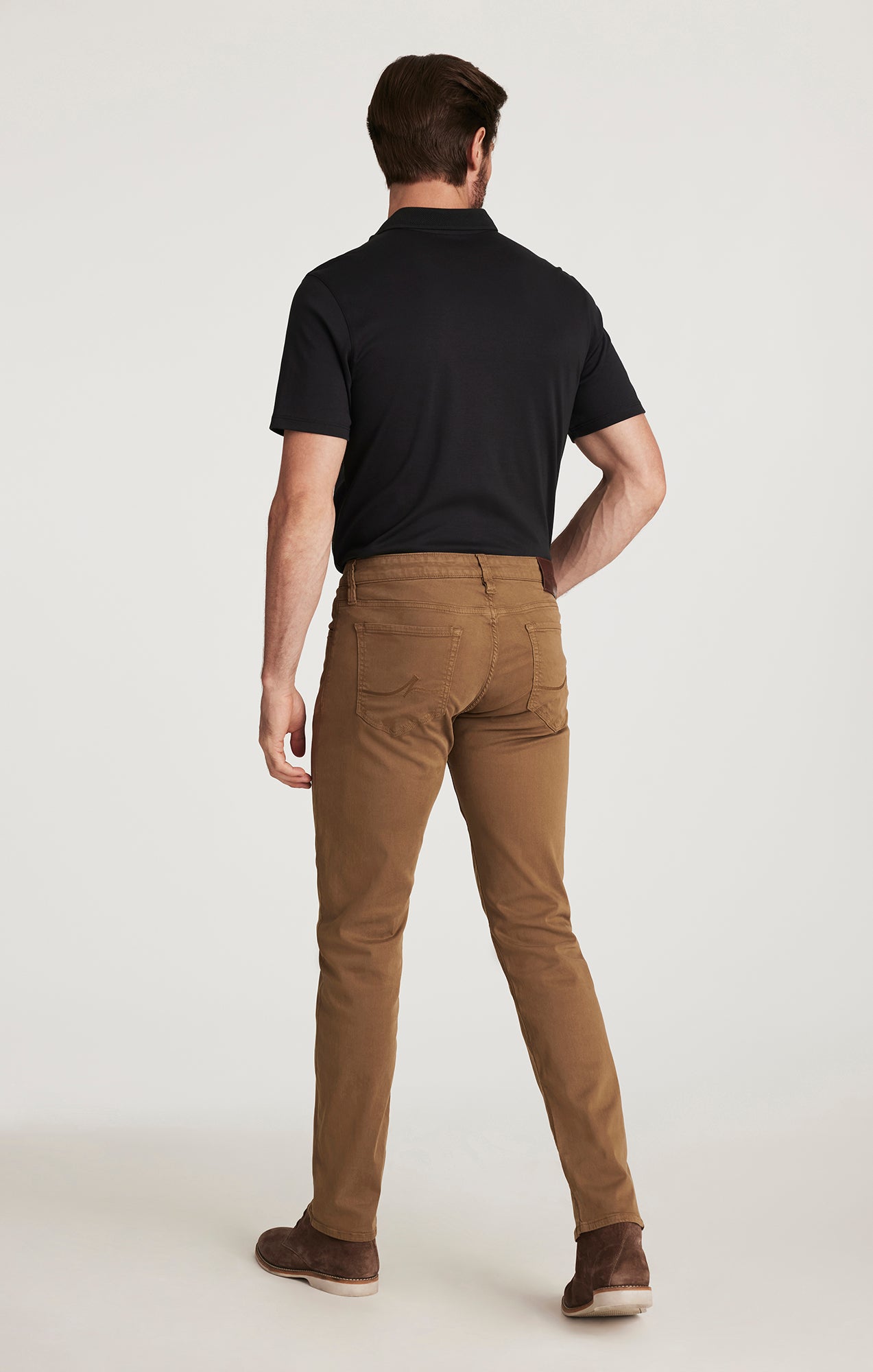 Courage Straight Leg in Tobacco Twill