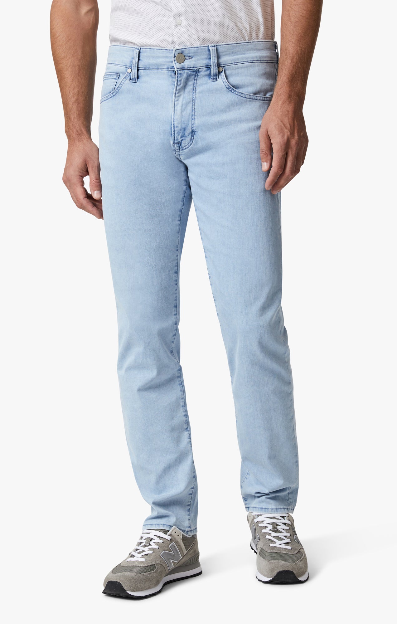 Courage Straight Leg Jeans In Bleached Kona