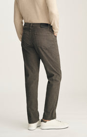 Charisma Dark Olive Herringbone