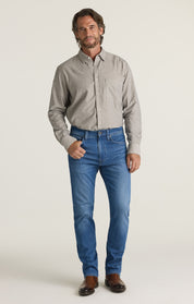 Courage Straight Leg Jeans in Light Brushed Urban