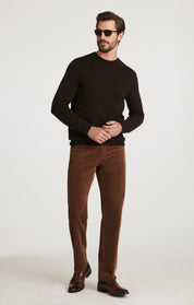 Charisma Relaxed Straight Pants in Bourbon Cord