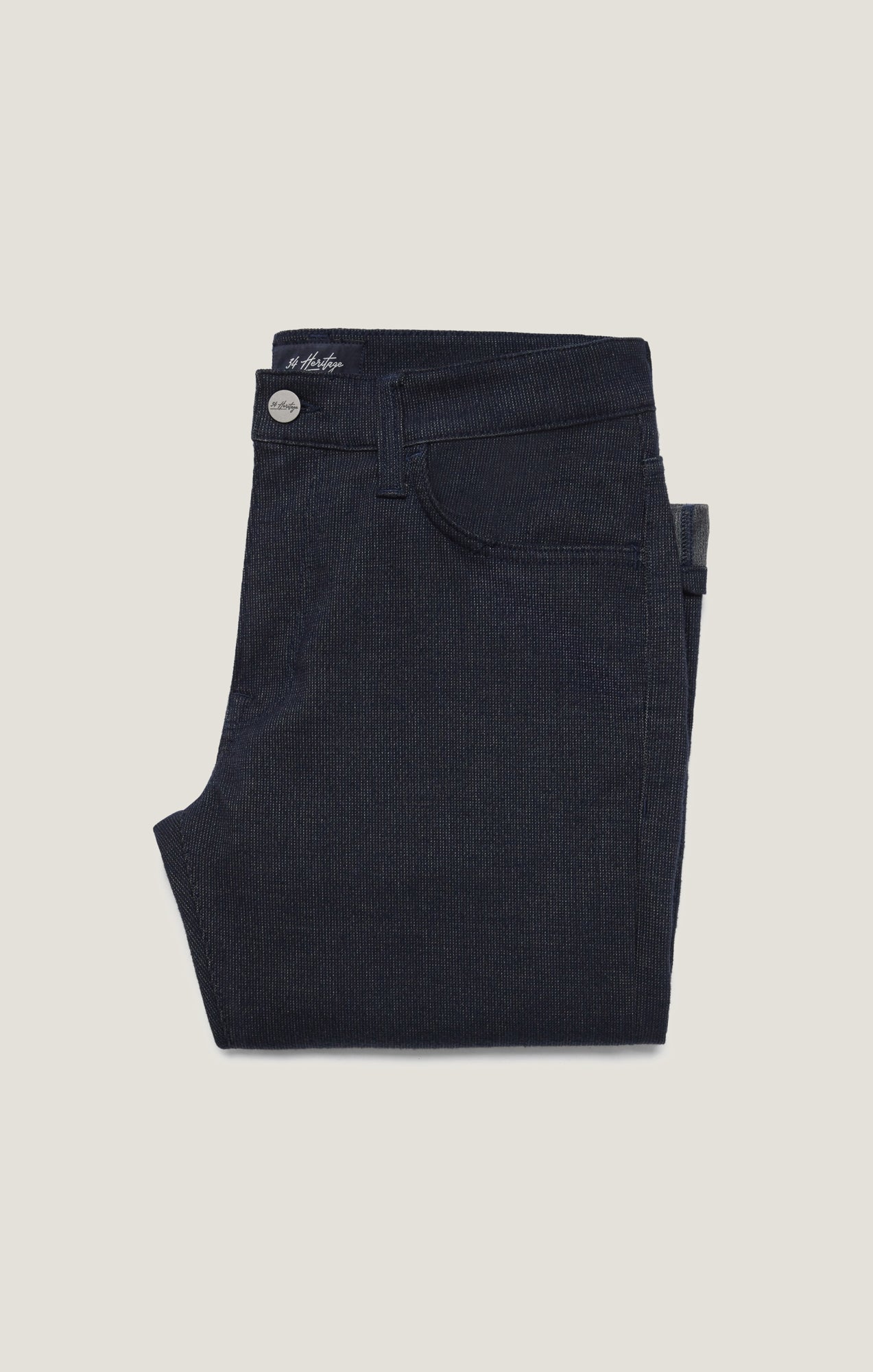 Courage Straight Leg Pants in Navy Fancy