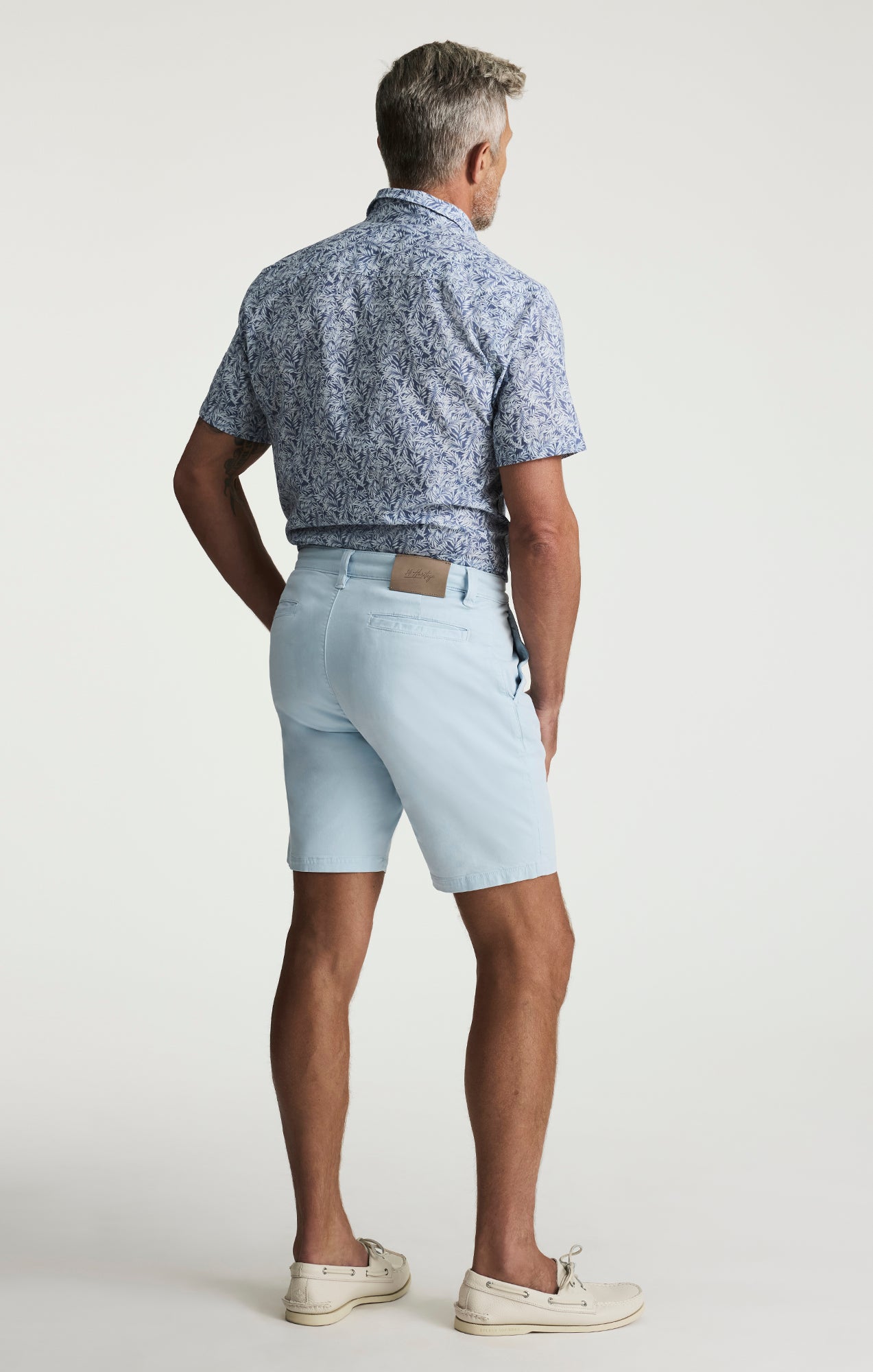 34 Heritage Men's Arizona Slim Shorts In Breeze Twill