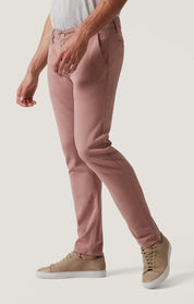 Verona Slim Leg Chino in Rose High Flyer