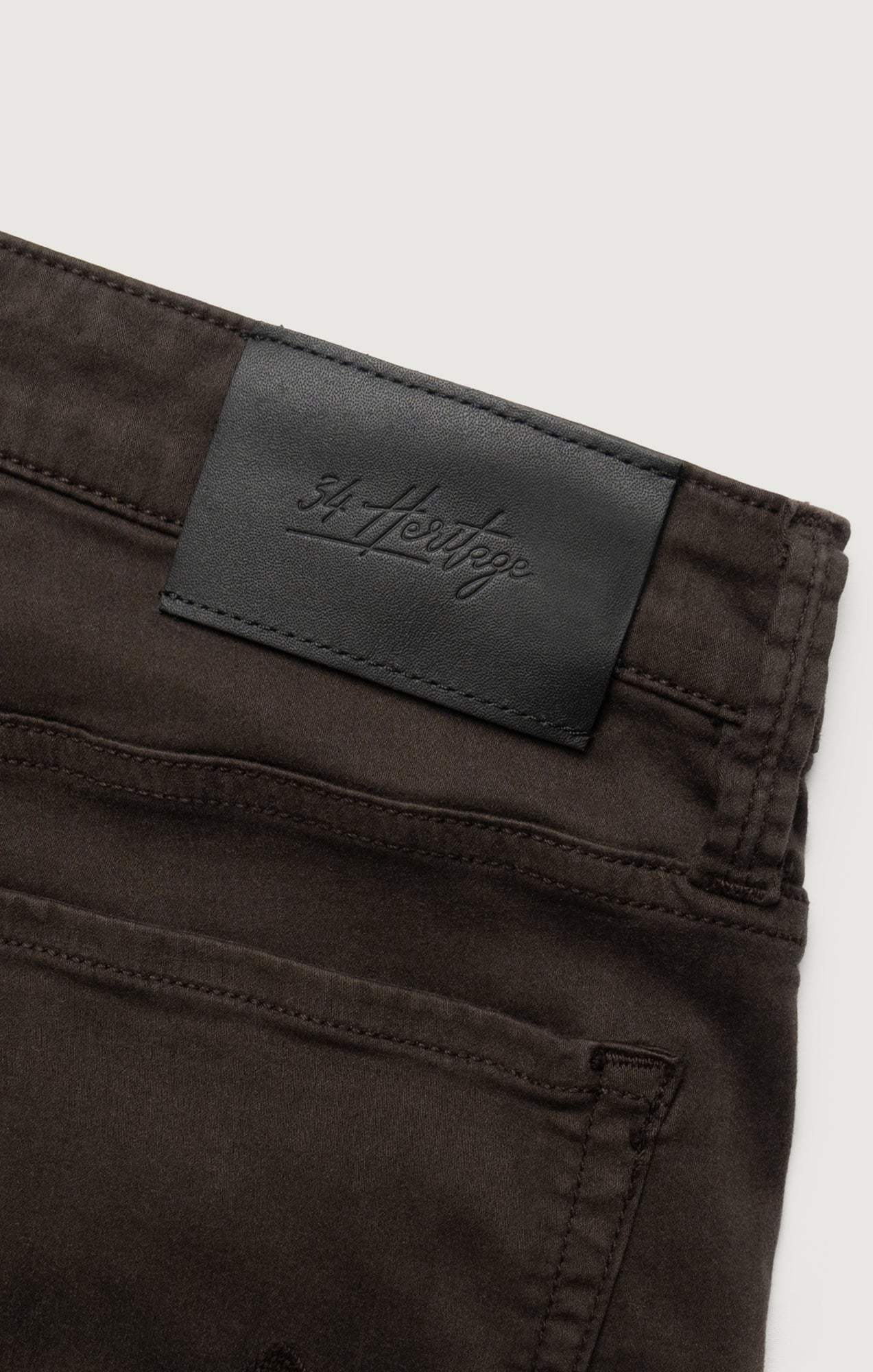 Charisma Relaxed Straight Pants in Brunette Twill