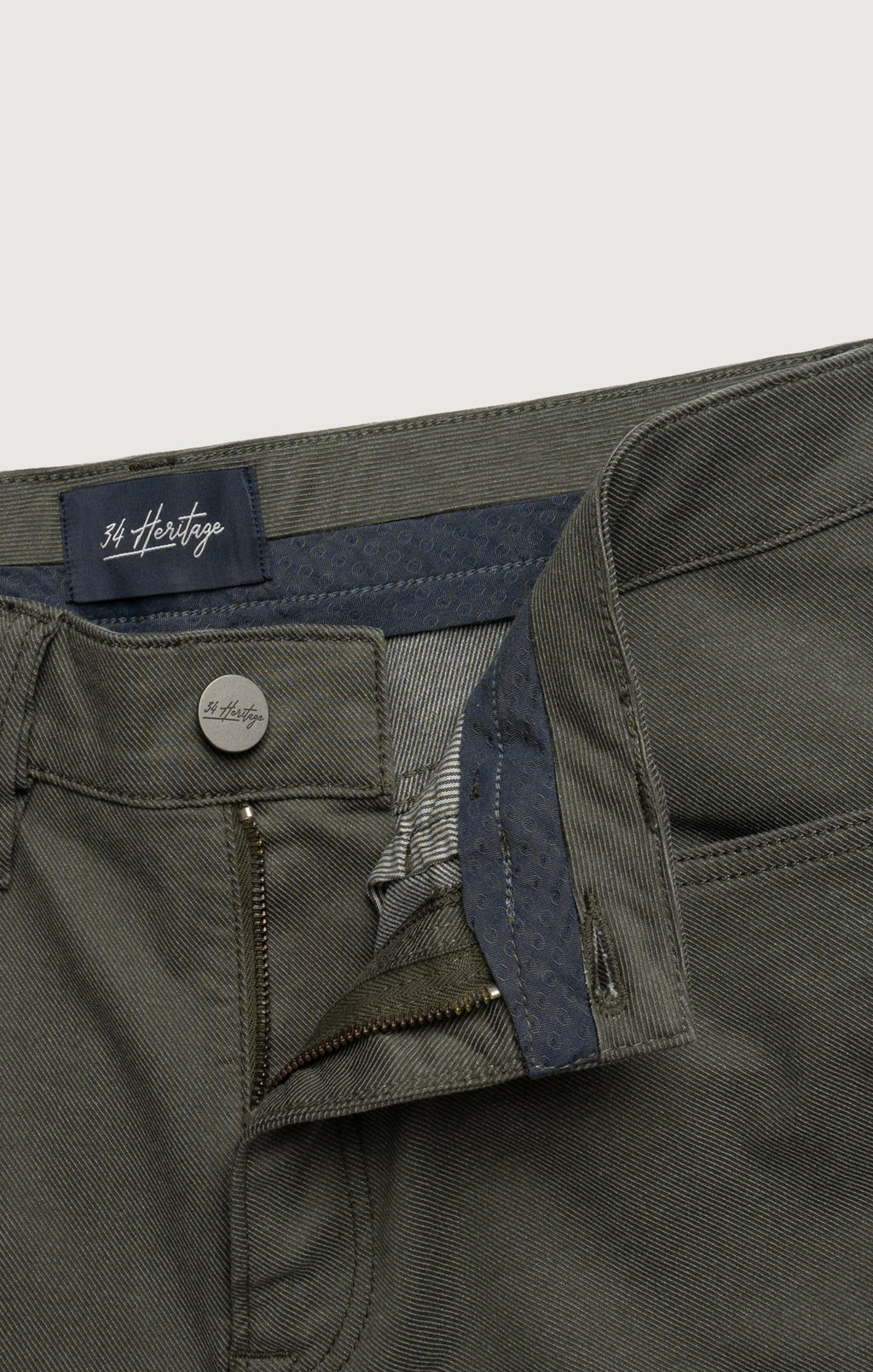 Charisma Relaxed Straight Pants in Peat Coolmax