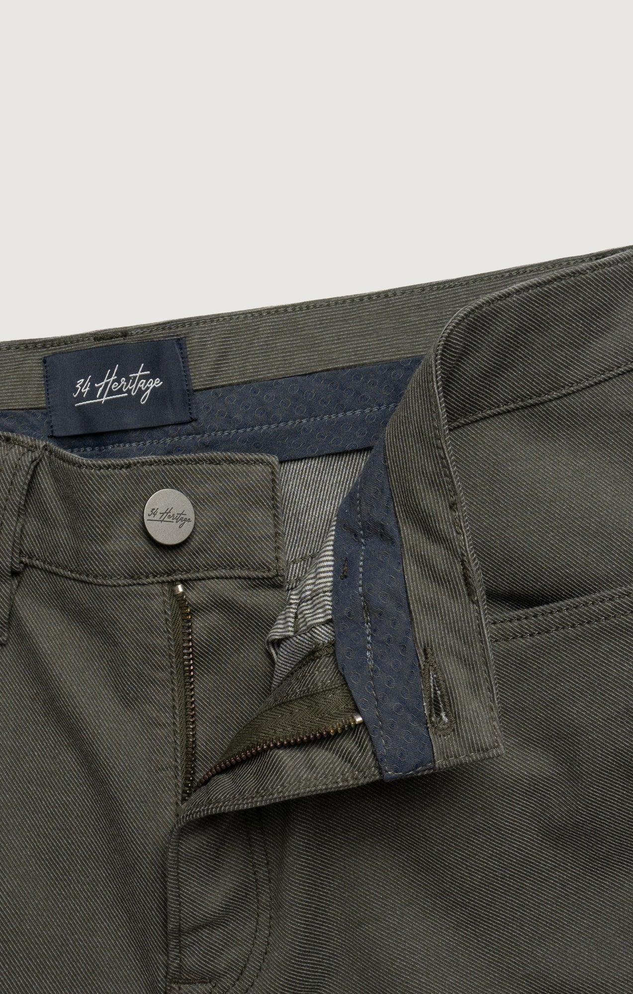 Charisma Relaxed Straight Pants in Peat Coolmax