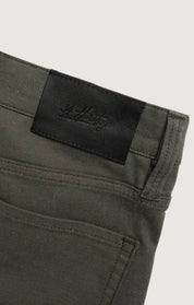 Charisma Relaxed Straight Pants in Peat Coolmax