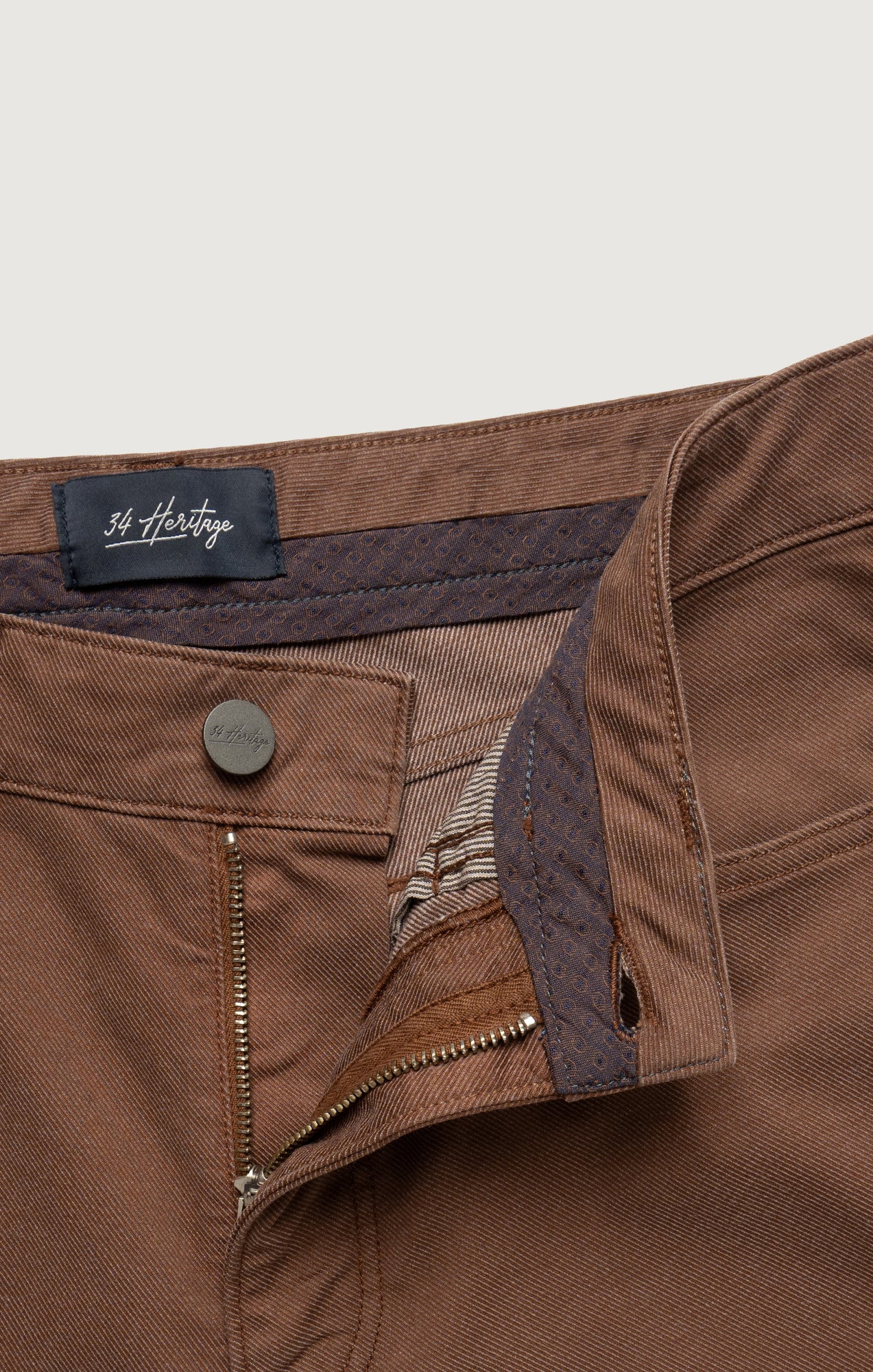 Charisma Relaxed Straight Pants in Cappuccino Coolmax