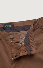 Charisma Relaxed Straight Pants in Cappuccino Coolmax