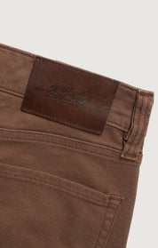 Charisma Relaxed Straight Pants in Cappuccino Coolmax
