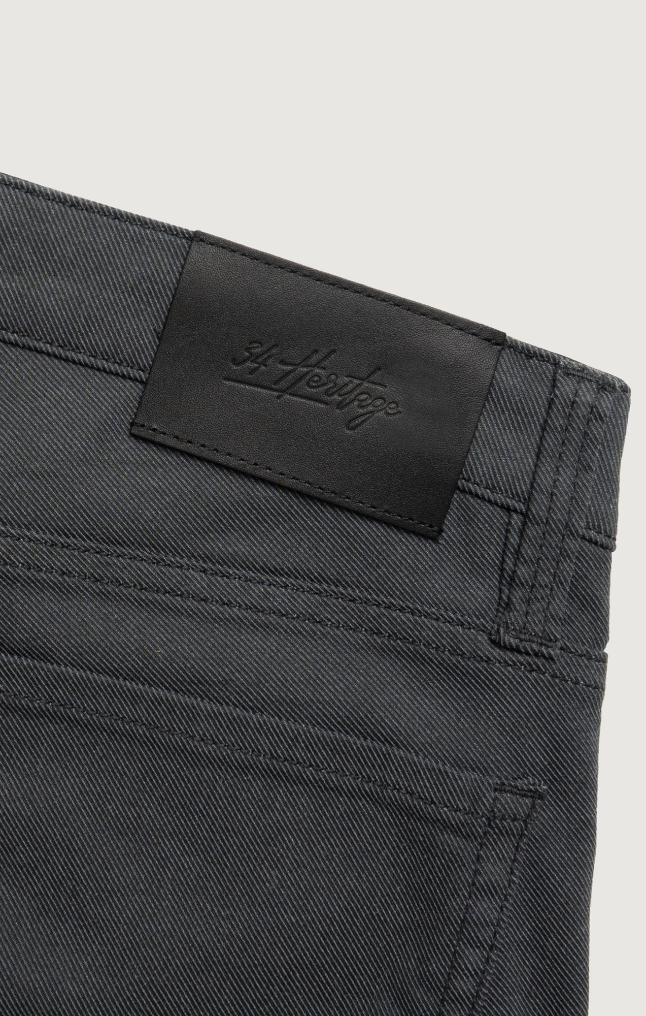 Charisma Relaxed Straight Pants in Iron Coolmax