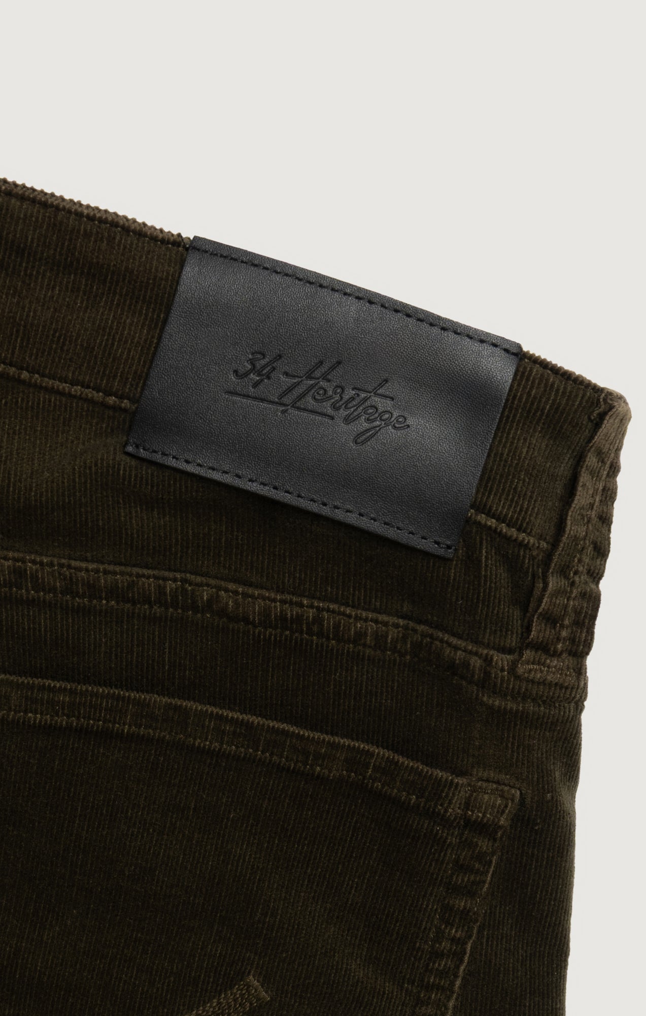 Charisma Relaxed Straight Pants in Fern Cord