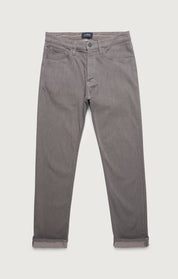 Courage Straight Leg Pants in Dove Grey Diagonal
