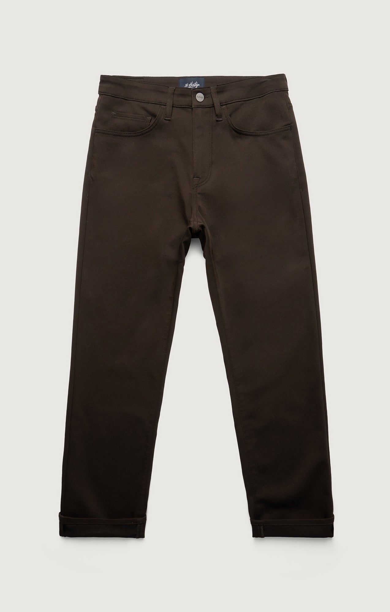 Charisma Relaxed Straight Commuter Pants in Brown