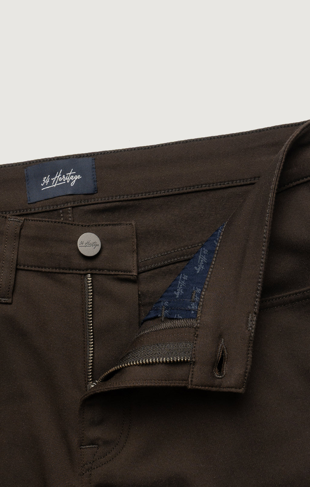 Courage Straight Leg Commuter Pants in Brown