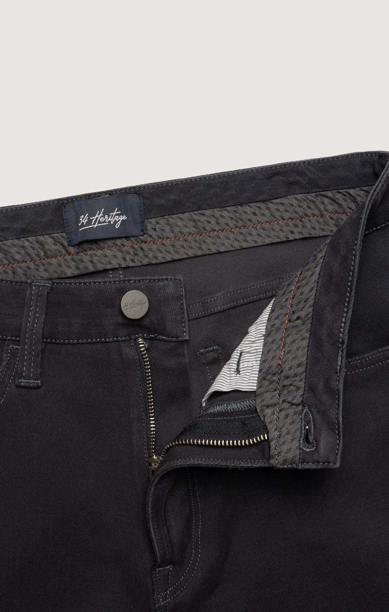 Courage Straight Leg Pants in Dark Grey Cloud Luxe